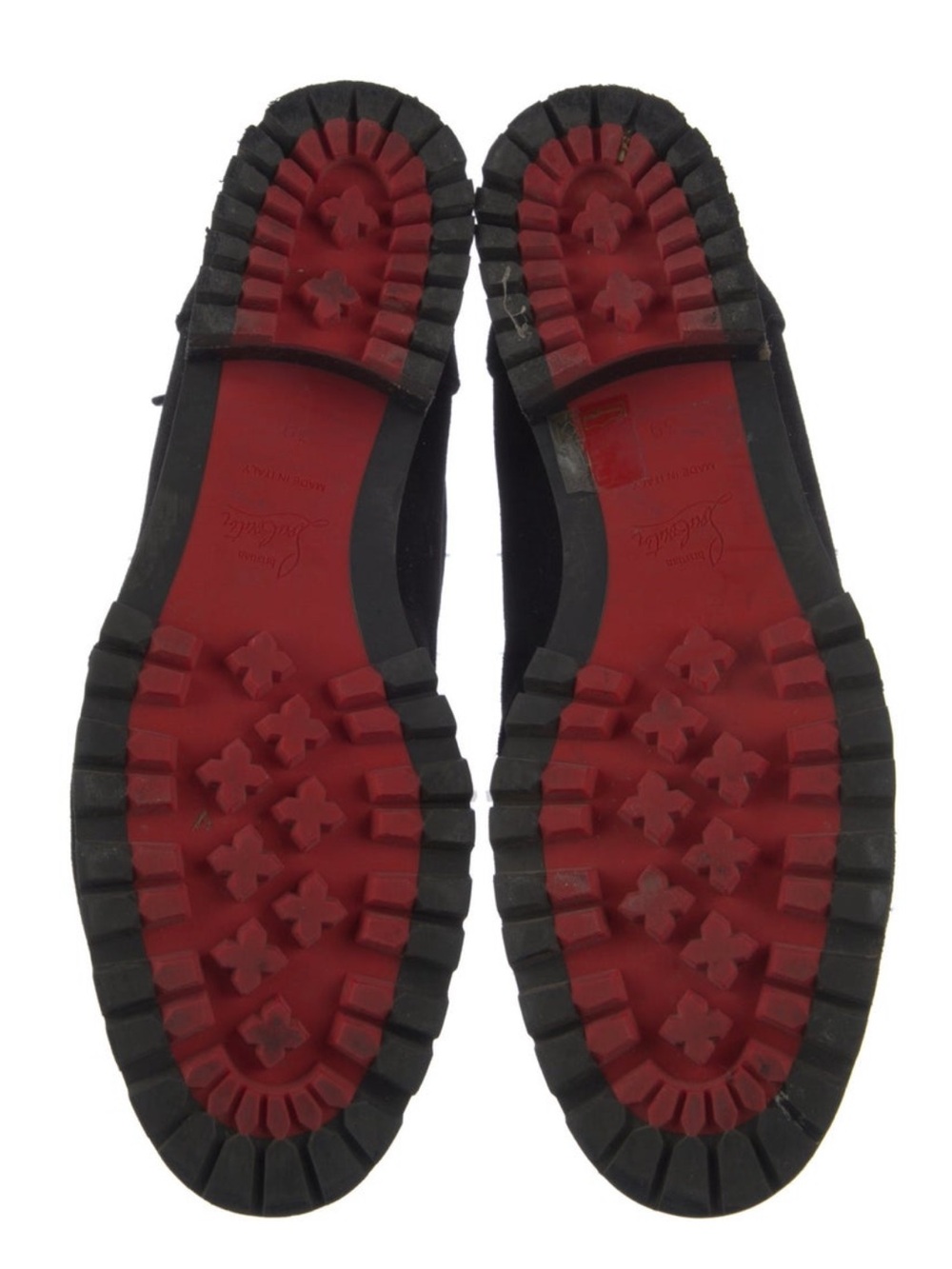 Christian Louboutin Suede Lace up Boots - Picture 7 of 7